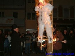 Verbrennung Prinz Karneval