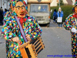 Maskengruppe Umzug