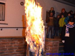 Verbrennung Prinz Karneval