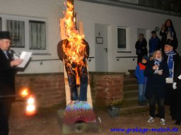 Verbrennung Prinz Karneval